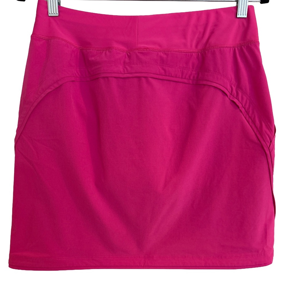 Women’s Lands' End Fuchsia Quick Dry Active Board Skort, Size 6 - Picture 4 of 13
